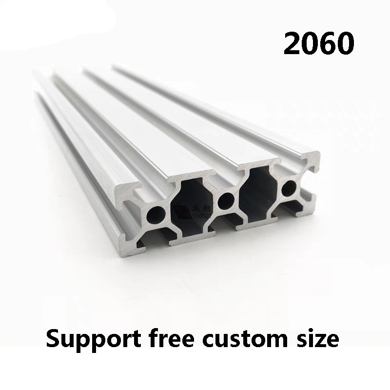 Aluminum T-Slot Profile - 1PCS 2060 T Slot อลูมิเนียมโปรไฟล์ Extrusion