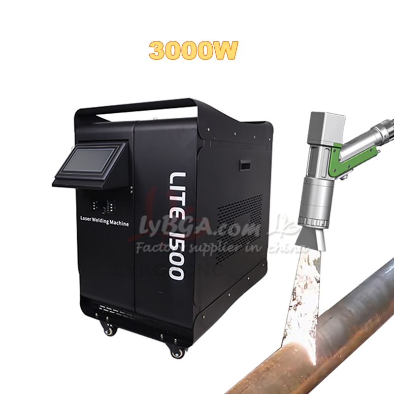 Industrial Fiber Laser Cutting Machine - เครื่องกำจัดสนิมด้วยไฟเบอร์เลเซอร์ 1500W 2000W 3000W สำหรับทำความสะอาด กำจัดคราบน้ำมัน
