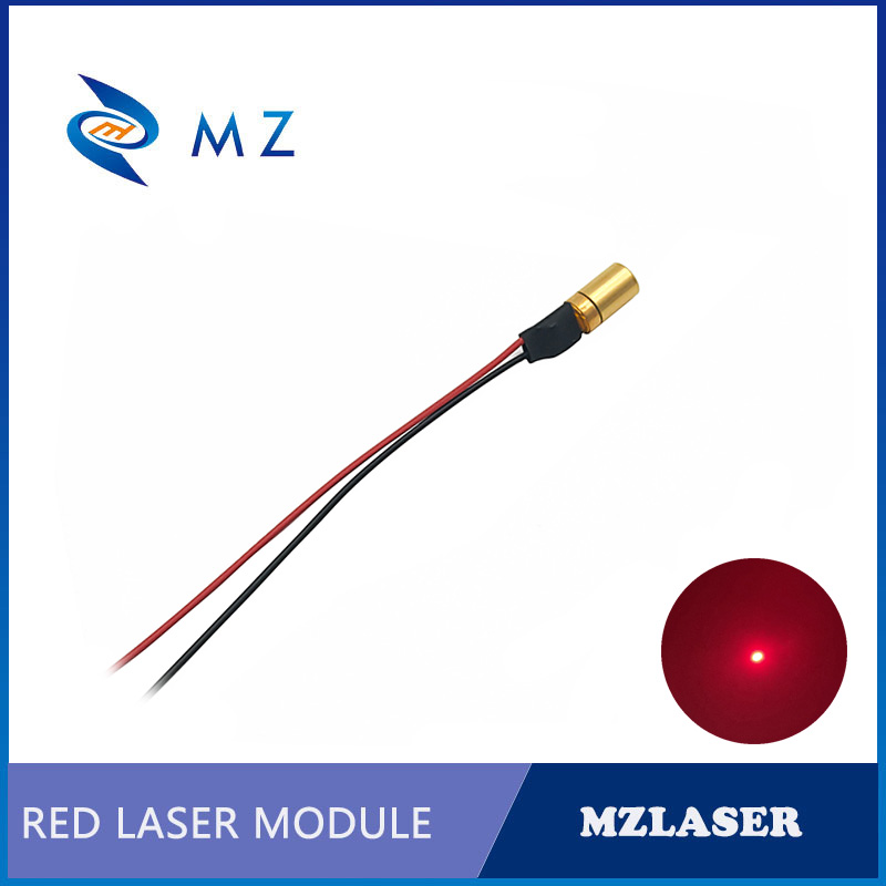 Industrial Laser Types - โมดูลเลเซอร์จุดแดงขนาดเล็ก 6 มม. 635 นาโนเมตร 10
