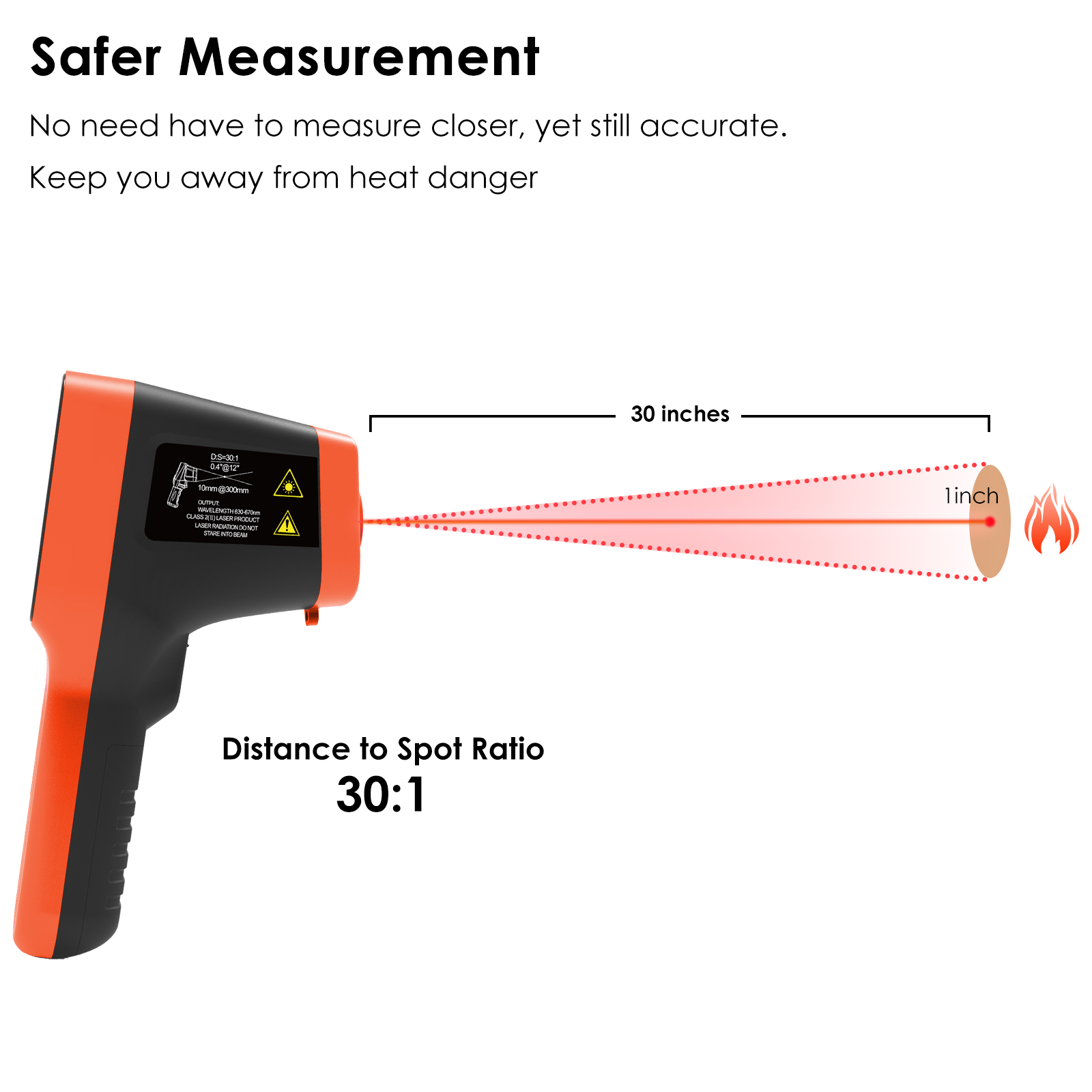 ปืนวัดอุณหภูมิอินฟราเรดอุตสาหก - Industrial Laser Blaster บทวิจารณ์และราคา
