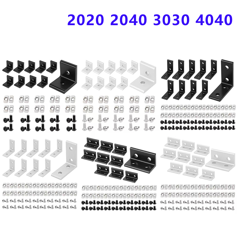 ขายึดมุม 10 ชิ้น รุ่น 2020 204 - Aluminum T-Slot Profile บทวิจารณ์และราคา