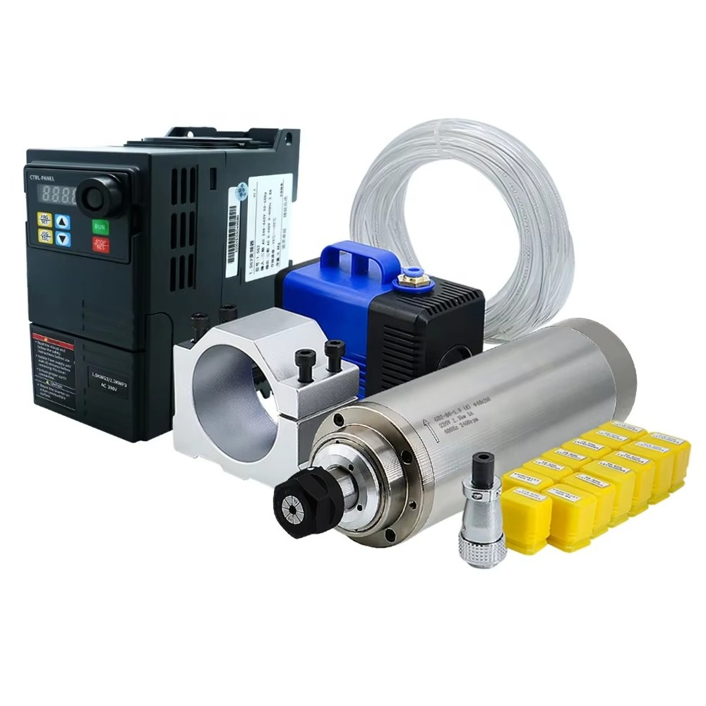 มอเตอร์แกนหมุน 220V ER20 2.2kw - Cnc Spindle Motor บทวิจารณ์และราคา