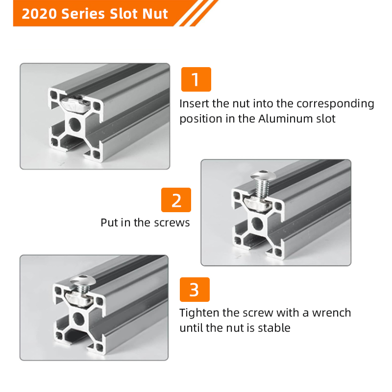 T-Nuts สกรูชุด T Track Nut สํา - Aluminum T-Slot Profile บทวิจารณ์และราคา
