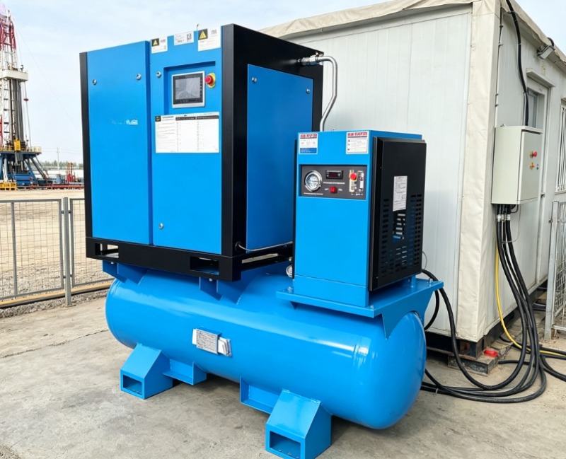 เครื่องอัดอากาศแบบสกรูชนิดแยกส - Industrial Laser Types บทวิจารณ์และราคา