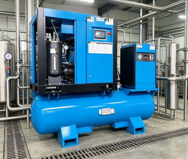 เครื่องอัดอากาศแบบสกรูชนิดแยกส - Industrial Laser Types บทวิจารณ์และราคา