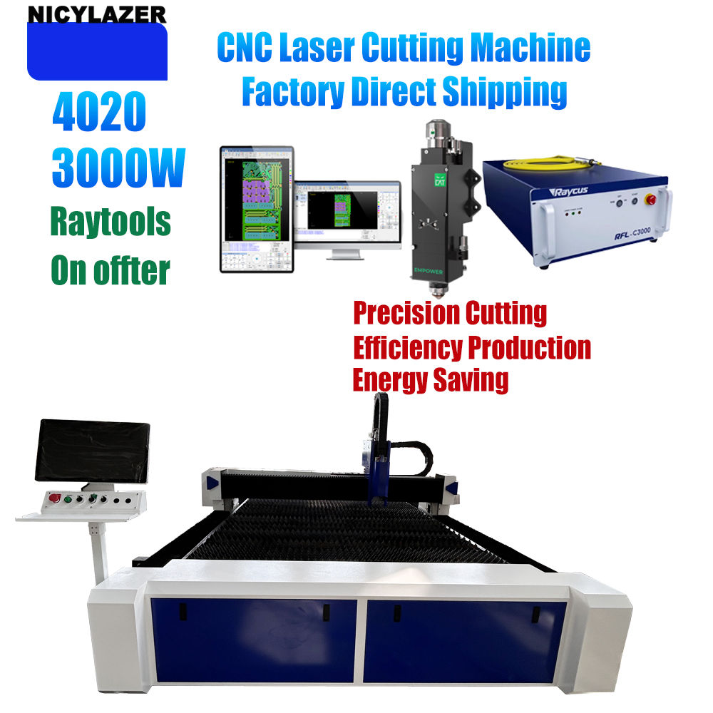 เครื่องตัดไฟเบอร์เลเซอร์ NICYL - Industrial Fiber Laser Cutting Machine บทวิจารณ์และราคา