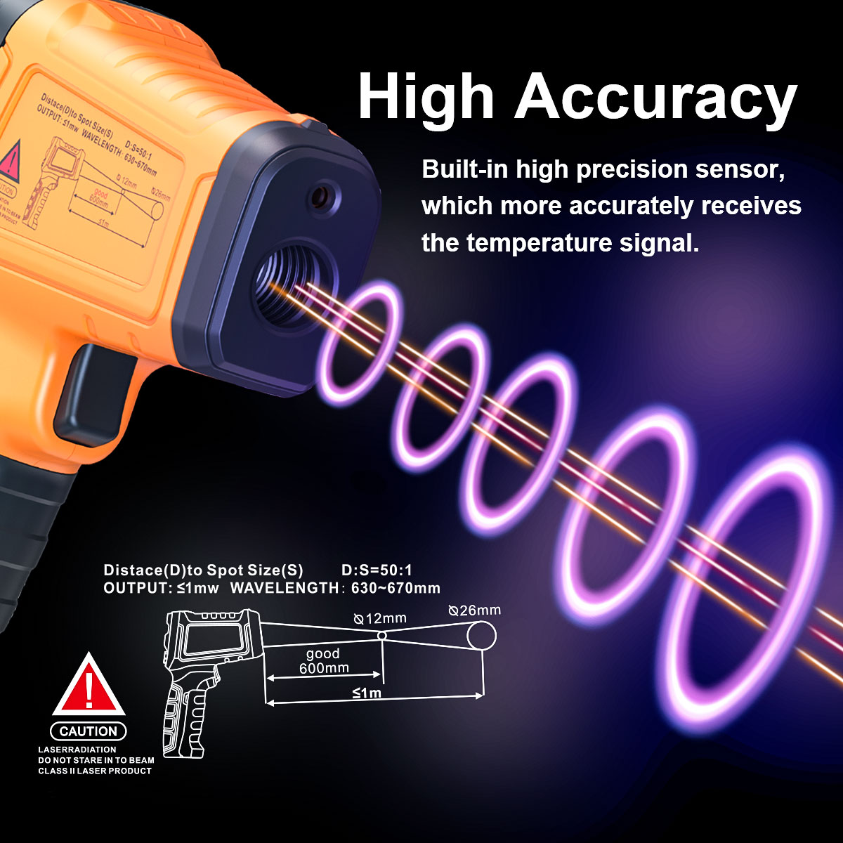 DT1000 DT1600 เครื่องวัดอุณหภู - Industrial Laser Blaster บทวิจารณ์และราคา